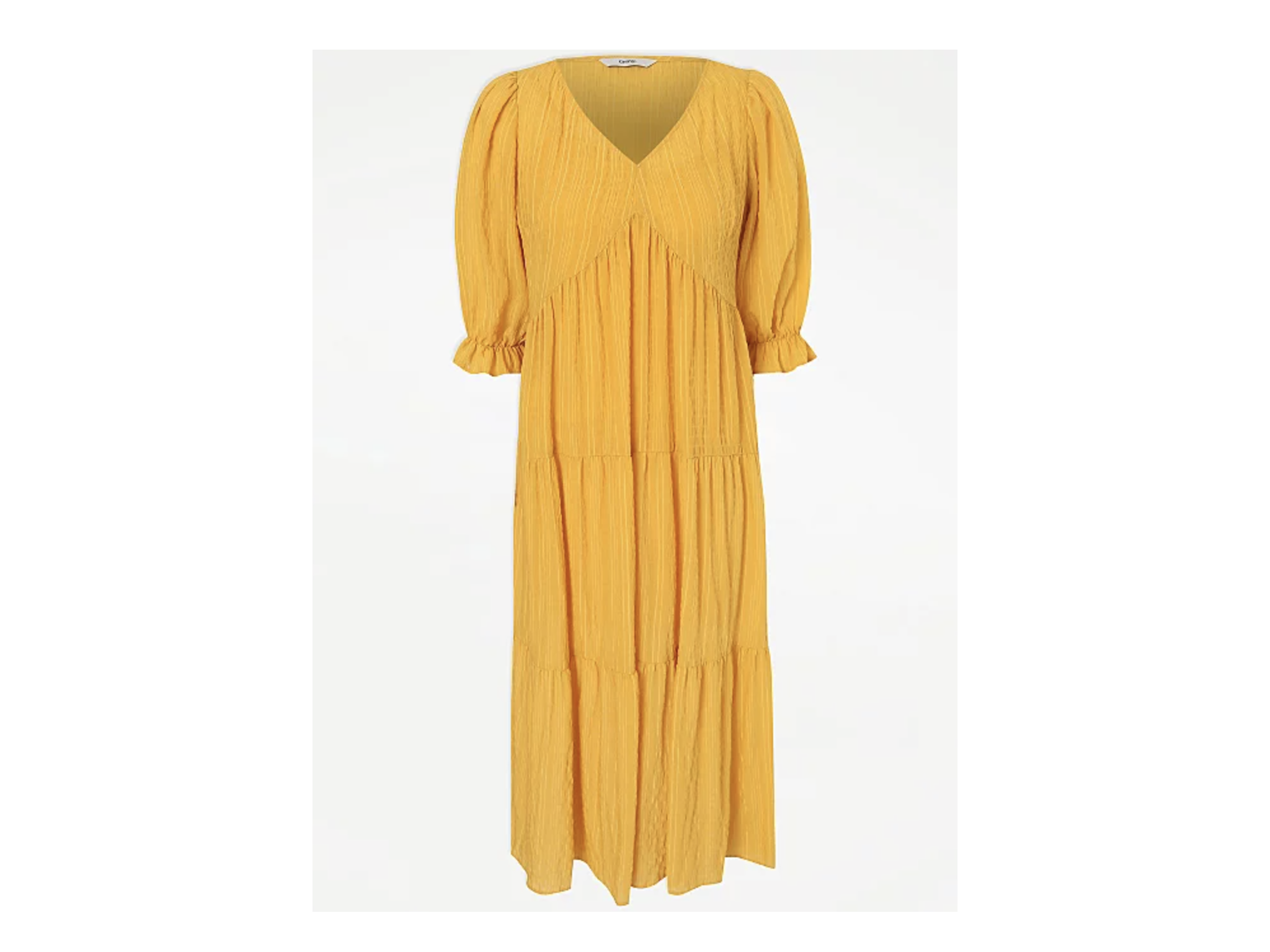 Asda yellow outlet dress